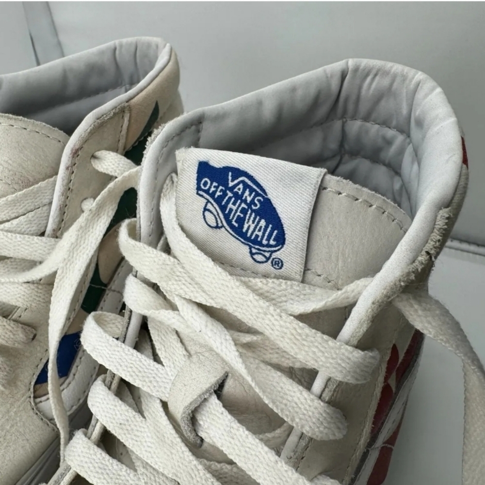 Vans Hi-Top Deck Club White Shoes - Skate - Size 7 M / 8.5 W - Picture 4 of 7